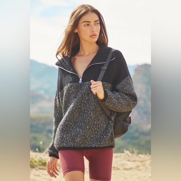 VARLEY Willard Knit Black Half Zip M - Picture 5 of 12